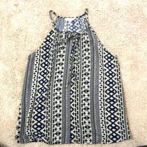 Boutique blouse with tie detailing